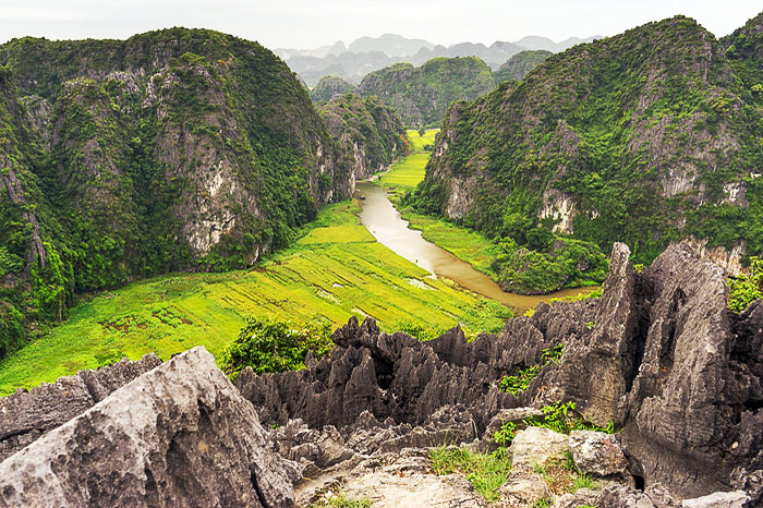 Famosas colinas, picos, montañas y picos de Vietnam